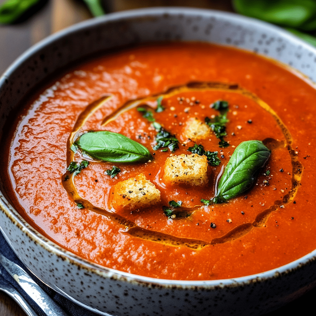 Why Homemade Roasted Tomato Basil Soup Beats Canned